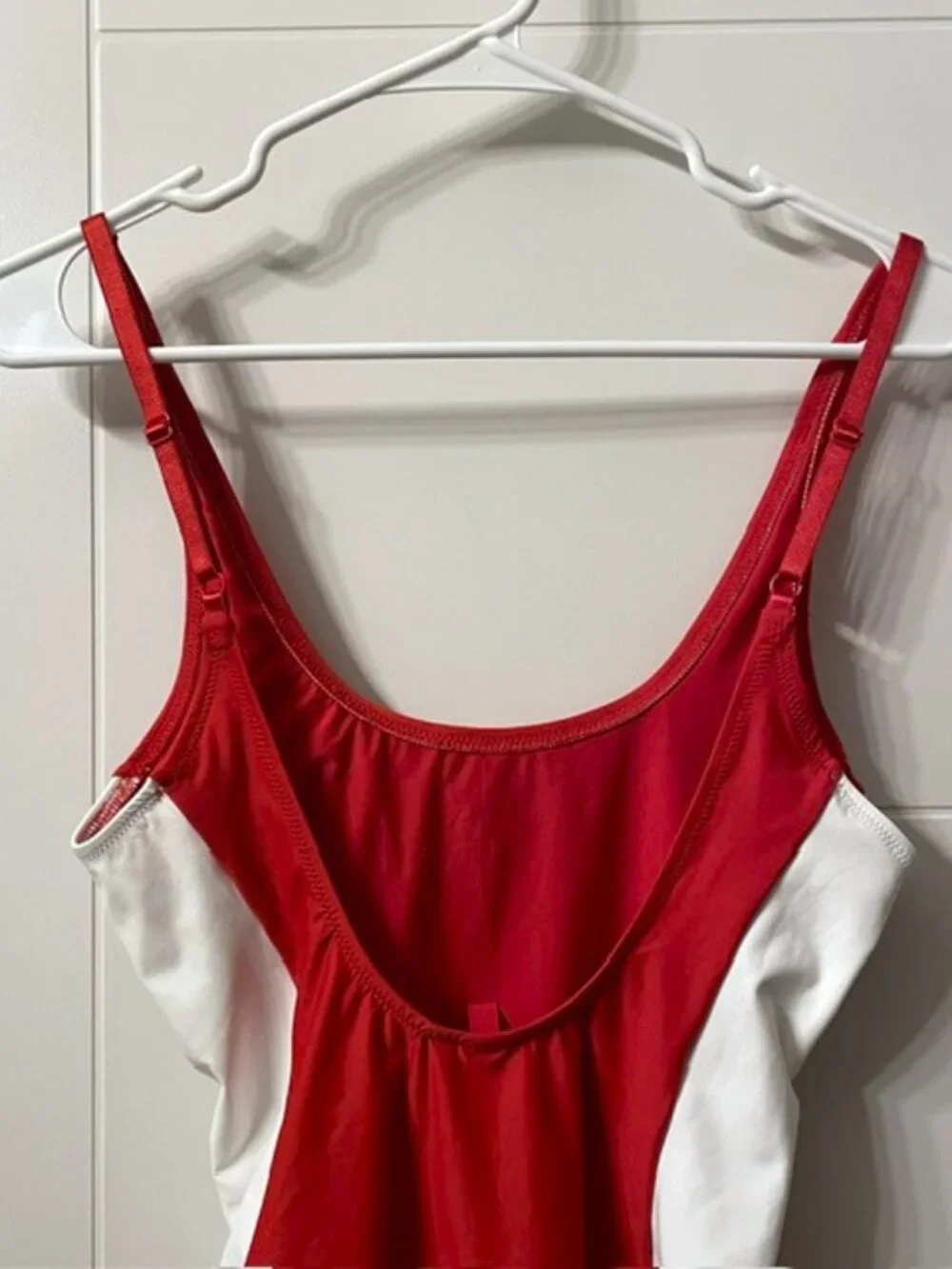 NWT Skims Olympic Team USA Scoop Neck One Piece Swimsuit Red Size Large